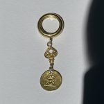 OLD DEVI MEDAL SILVER + 18k GOLD