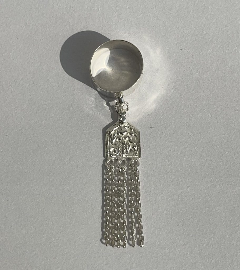 DEVI OF RAIN DANGLY RING